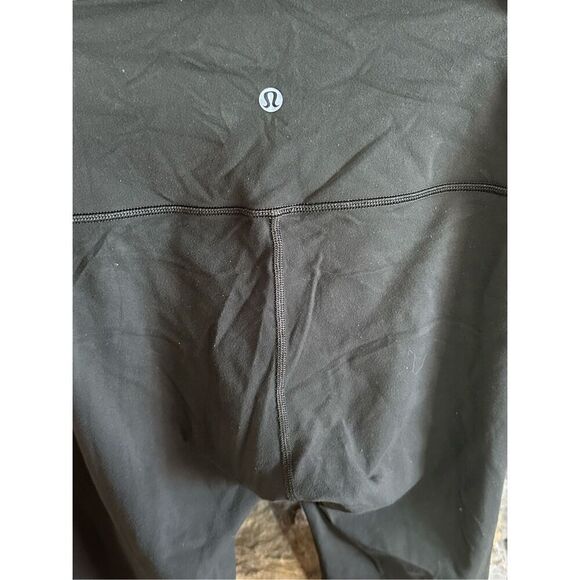 Women's Olive Size 6 Lululemon Wunder Under Hi-Rise Tight Pull-On Luon 28" - Picture 3 of 4